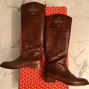 Womens Tory Burch Kiernan riding boots